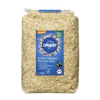 Echter Basmati-Reis braun