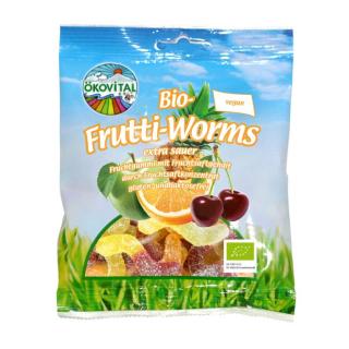 Fruchtgummi Frutti Worms sauer