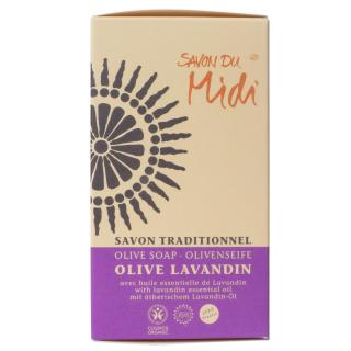 3er-Olivenseife Lavandinöl