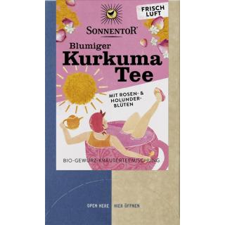Blumiger Kurkuma-Tee Rose&Holund.