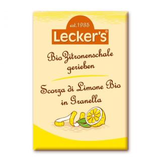 Zitronenschale gerieben