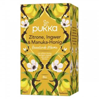 Zitrone, Ingwer & Manuka Honig
